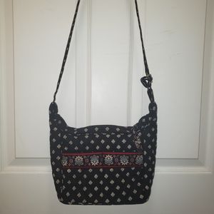 Vera Bradley Vintage crossbody. Classic black EUC